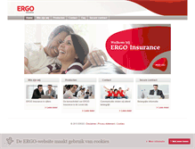Tablet Screenshot of ergo-insurance.nl